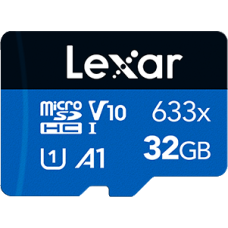 Lexar 633x 32GB MicroSDHC (Read: 100MB/s)